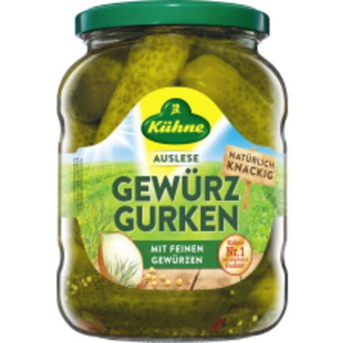 Mittag · Kühne Gewürzgurken 670g