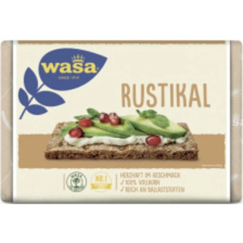 Abend · Wasa Knäckebrot Rustikal 275g